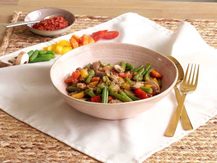 recept bonte boontjes