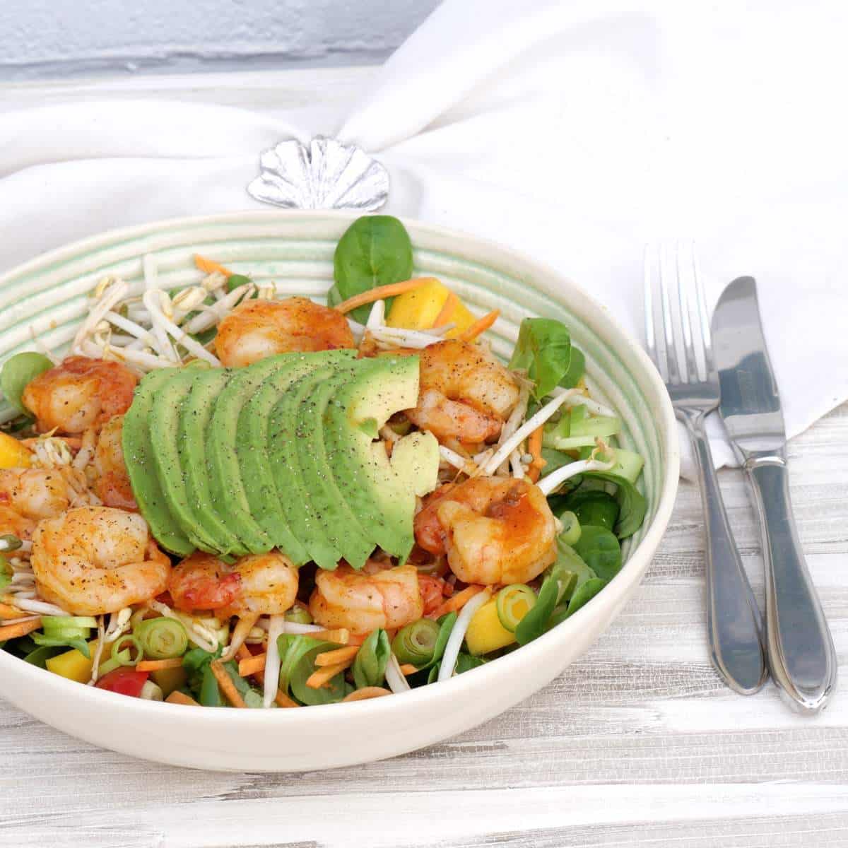 Salade Zoetzure Gamba